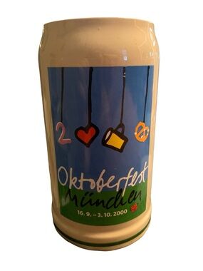 Vintage 2000 Oktoberfest München Mug Rastal 1 Liter Stoneware Beer Stein